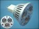 LED LAMP REAL GU5,3 12V 3-LEDx1W RED