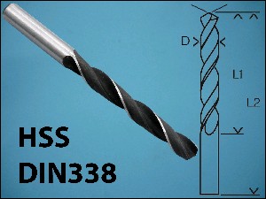СВРЕДЛО ф11,4mm HSS DIN338