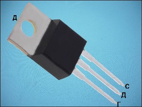 ТРАНЗИСТОР BUZ91 MOS-N TO-220 600V 8,5A 150W