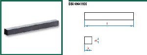 НОЖ ЗАГОТОВКА 16x16x160mm КОБАЛТОВ