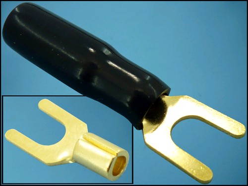 КОНЕКТОР ВИЛКА 6mm BC-004/B ЩИВТОВ ЧЕРЕН