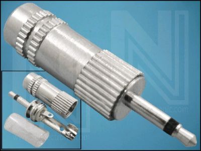 ЩИВТОВ ЖАК-П 2,5mm МОНО 2pin МЕТАЛЕН