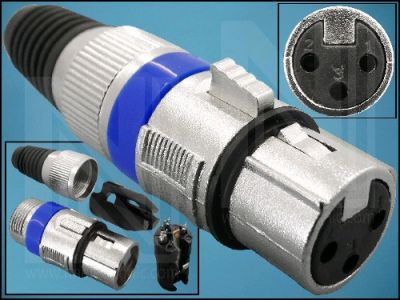 КАНОН XLR ГНЕЗДОВ F192 4-pin ЗА МИКРОФОН