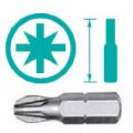 НАКРАЙНИК PZ2,0x25 963-11-0252 POZI BIT У+
