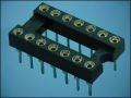 ЦОКЪЛ 14 pin ВТУЛКОВ ICZ-14 2,54mm