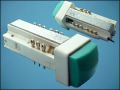 BUTTON 25B GREEN 3xON-3x(ON) 9-PIN