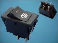 SWITCH ASW17D-r 2xON-2xOFF 4-PIN + LED