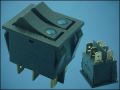 SWITCH IRS2101E-1Cb ON-OFF+ON-OFF 6-PIN+LAMP220V