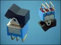 SWITCH SRLS-203-A3-B 2xON-2xOFF-2xON 6-PIN