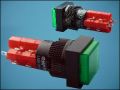 BUTTON LAS1F-22-2-12g 2xON-2x(ON) 10PIN + LED12V