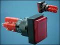 BUTTON LAS1J-22Z-1-12r 2xON-2xON 10P+LED12V HOLD