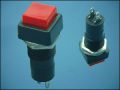 BUTTON PBS-12C-BLACK ON-(OFF) 2-PIN