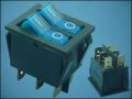 SWITCH IRS2101-1B-b ON-OFF+ON-OFF 6-PIN+LAMP220V