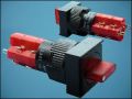 SWITCH LAS1F-22X-1-12r 2xON-2xON 10PIN + LED12V