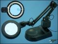 ЛУПА Ф 140mm СВЕТЕЩА НАСТОЛНА