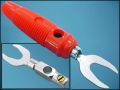 КОНЕКТОР ВИЛКА 7mm BC-025W/R ЩИВТОВ ЧЕРВЕН
