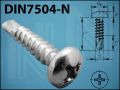 SCREW M3,5x16mm DIN7504-N ROUND HEAD PH2 +