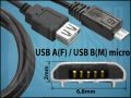 КАБЕЛ USB-A(F)/USBmicro-B(M) 0,2M V2.0 BLACK