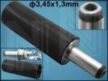 КОНЕКТОР DC ф3,45x1,3mm ЩИВТОВ ПРАВ N18