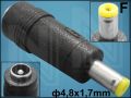 ПРЕХОД DC(M)/DC(F) 4,8x1,7/5,5x2,1mm F