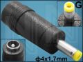ПРЕХОД DC(M)/DC(F) 4x1,7/5,5x2,1mm G