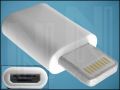 ПРЕХОД USBmicro-B(F)-IPHONE(M) ГНЕЗДОВ/ЩИФТОВ