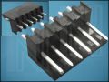 СЪЕДИНИТЕЛ 2,54mm 6 pin МЪЖКИ ЗА ПЛАТКА