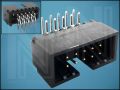 СЪЕДИНИТЕЛ IDC 10pin 2,54mm AMP МЪЖКИ ЪГЛОВ