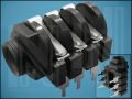 ГНЕЗДОВ ЖАК 6,3mm СТЕРЕО 10-1097 6pin PCB С КЛЮЧ