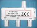 СПЛИТЕР F 1xF-3xF 5-1000MHz KONIG FC-3SPLT-KN