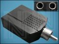 ПРЕХОД RCA/M-2xЖАК6,3mm/F 10-2035 ЩИВТОВ/ГНЕЗДОВ
