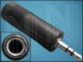 ПРЕХОД ЖАК3,5mm/M-ЖАК6,3mm/F AC-005 Щ/Г