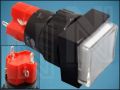 BUTTON LAS1F-11-1-12w ON-(ON) 6PIN + LED12V