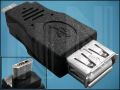 ПРЕХОД USBmicro-B(M)-USB-А(F) ЩИФТОВ/ГНЕЗДОВ