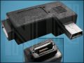 ПРЕХОД USBmini-B(M)-USBmicro-B(F) ЩИФТОВ/ГНЕЗДОВ