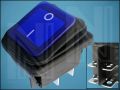 SWITCH KCD2-b 2xON-2xOFF 4-PIN + LAMP220V