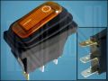 SWITCH KCD3-o ON-OFF 3-PIN + LAMP220V