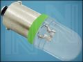 LED ЛАМПА BA9S12V GREEN/ЗЕЛЕНА