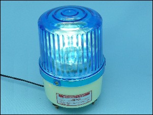СИГНАЛНА ЛАМПА 12V СИНЯ/BLUE LTE-1121 10W