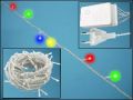 LED LIGHTING 100-LED 220V 8-PROGRAM RGB