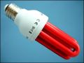 LAMP S09EUTR(CLR)-I 3U E27 220VAC 15W RED