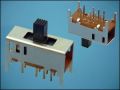 SLIDE SWITCH 16,2x7,1x7,1mm 2xON-2xON-2xON 8PIN