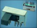 SLIDE SWITCH 16,6x6,7x8,6mm 4xON-4xON 10PIN PCBW