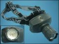 ПРОЖЕКТОР ЗА ГЛАВА LL6611 1-LED + ZOOM 3xAAA