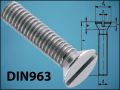 БОЛТ 2x14mm DIN963 СЪС СКРИТА ГЛАВА -