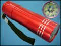 ПРОЖЕКТОР L88mm Ф 25mm 9-LED 3xAAA RED/ЧЕРВЕН