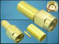СЪЕДИНИТЕЛ SMA-011RP GOLD RG58 ГНЕЗДОВ ПРАВ
