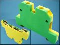 КЛЕМА EK2,5/35 2pin 2,5mm2 DIN-RAIL ЗАЗЕМИТЕЛНА