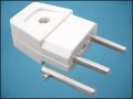 ЩЕПСЕЛ 10A 250V БЯЛ (3-ПИН) ЗА КАБЕЛ