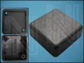 KU HM-1551NBK 35x35x15mm BLACK